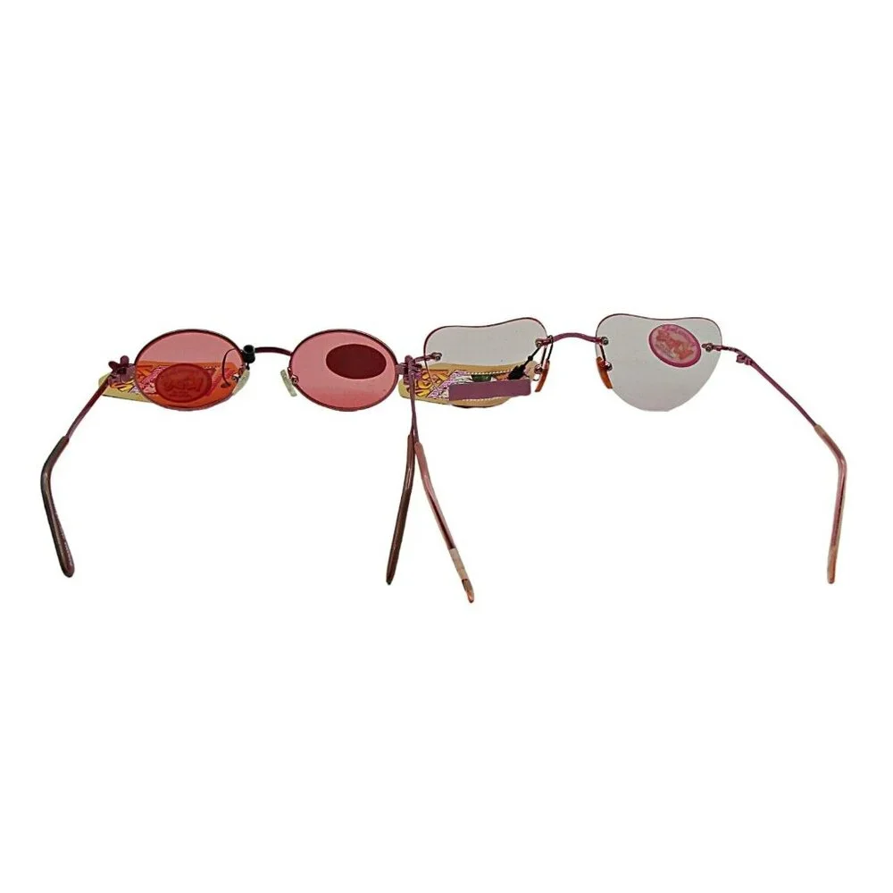 New Set 2 Panama Jack Kids Sunglasses 100% UV Protection Oval Heart Shape Frames